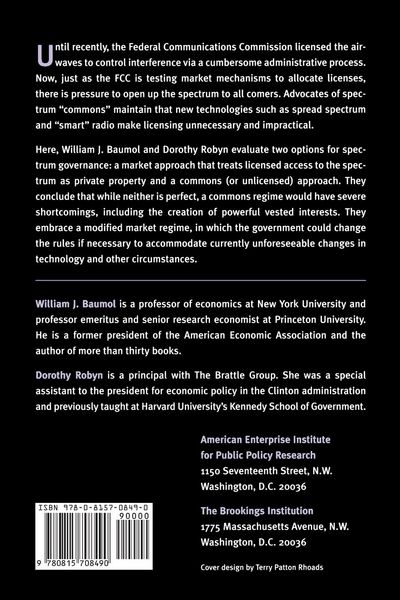Produktbild: Toward an Evolutionary Regime for Spectrum Governance