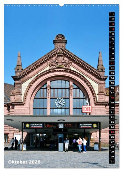 Produktbild: Osnabr&uuml;ck Fassade (Wandkalender 2026 DIN A2 hoch), CALVENDO Monatskalender
