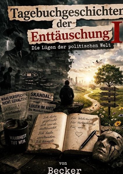 Produktbild: Tagebuchgeschichten der Entt&auml;uschung I Die L&uuml;gen der politischen Welt