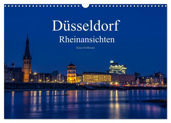 Produktbild: D&uuml;sseldorf - Rheinansichten (Wandkalender 2026 DIN A3 quer), CALVENDO Monatskalender