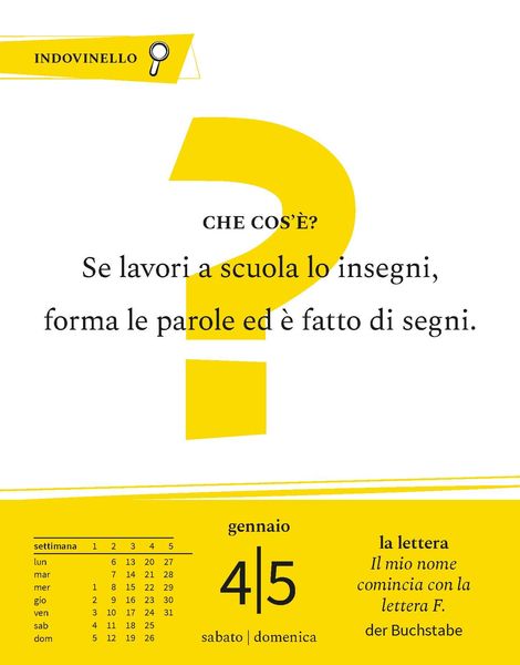 Produktbild: Langenscheidt Sprachkalender Italienisch 2025