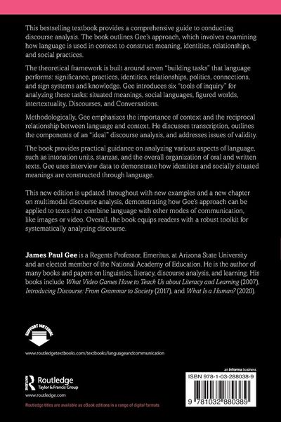 Produktbild: An Introduction to Discourse Analysis