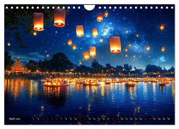 Produktbild: Festival der Kulturen (Wandkalender 2026 DIN A4 quer), CALVENDO Monatskalender