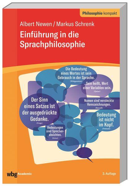 Produktbild: Einf&uuml;hrung in die Sprachphilosophie