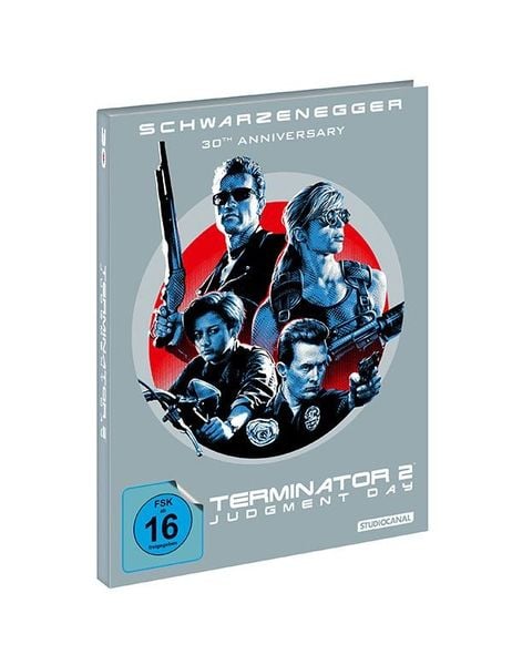 Terminator 2 - Limited Collector's Edition - Mediabook (4K Ultra HD) (+ 2 Blu-rays)