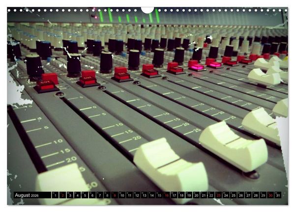 Produktbild: STUDIO Equipment (Wandkalender 2026 DIN A3 quer), CALVENDO Monatskalender