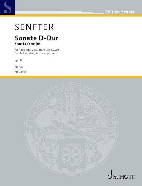 Produktbild: Sonata D major
