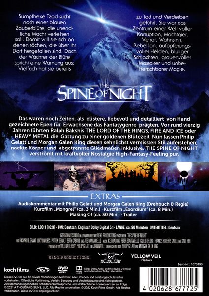 Produktbild: The Spine of Night