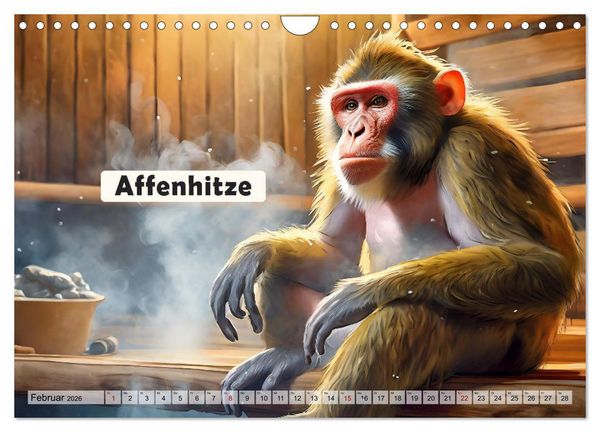 Produktbild: Wortw&ouml;rtlich - Tierische Spr&uuml;che (Wandkalender 2026 DIN A4 quer), CALVENDO Monatskalender