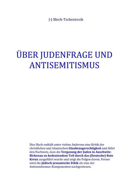 Produktbild: &Uuml;ber Judenfrage und Antisemitismus