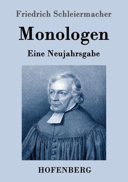 Monologen, Taschenbuch von Friedrich Schleiermacher, Hofenberg, 9783843045100