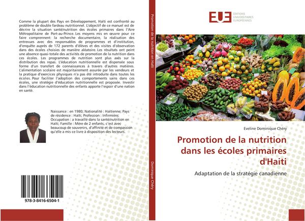 Produktbild: Promotion de la nutrition dans les &eacute;coles primaires d'Haiti
