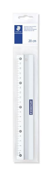 Produktbild: STAEDTLER Lineal Aluminium/Metal 20 cm