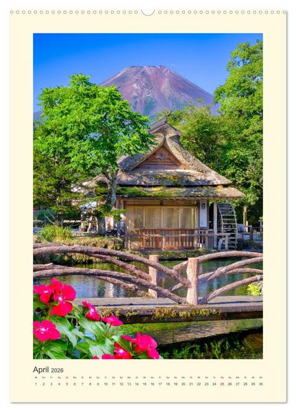 Produktbild: Japan - Moderne mit Religion (Wandkalender 2026 DIN A2 hoch), CALVENDO Monatskalender