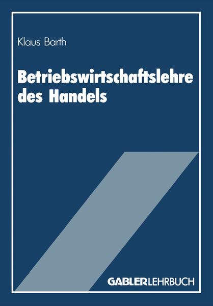 Produktbild: Betriebswirtschaftslehre des Handels