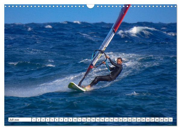 Produktbild: Spektakul&auml;res Wellen- und Windsurfen (Wandkalender 2026 DIN A3 quer), CALVENDO Monatskalender
