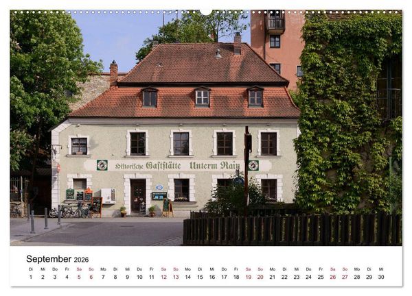 Produktbild: Straubing, liebenswerte Stadt im G&auml;uboden (Wandkalender 2026 DIN A2 quer), CALVENDO Monatskalender