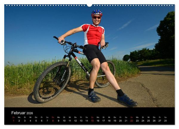 Produktbild: BIKE and FUN (Wandkalender 2026 DIN A2 quer), CALVENDO Monatskalender