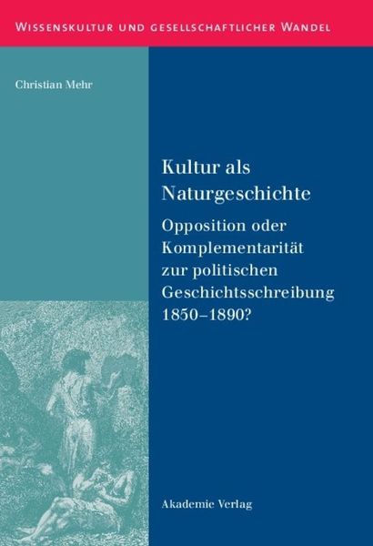Produktbild: Kultur als Naturgeschichte