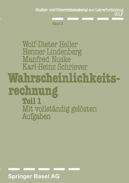 Produktbild: Wahrscheinlichkeitsrechnung Teil 1