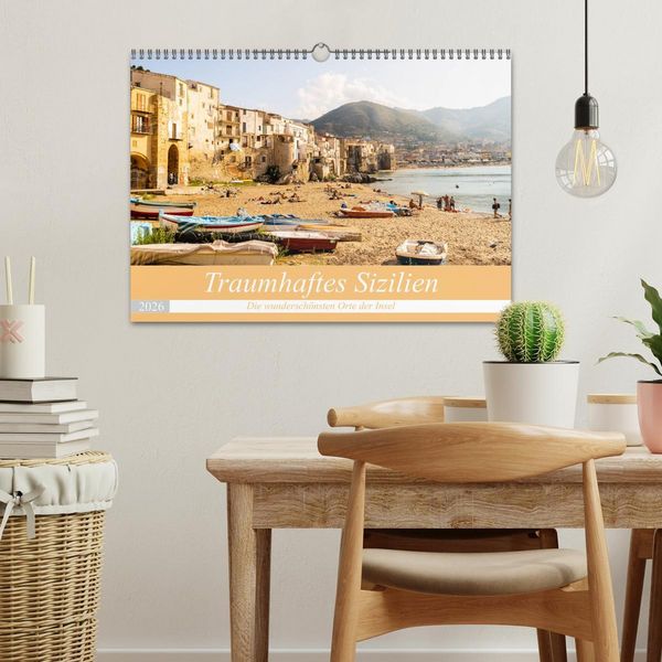 Produktbild: Traumhaftes Sizilien (Wandkalender 2026 DIN A3 quer), CALVENDO Monatskalender