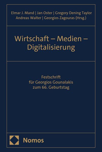Produktbild: Wirtschaft - Medien - Digitalisierung