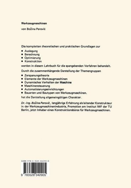 Produktbild: Werkzeugmaschinen