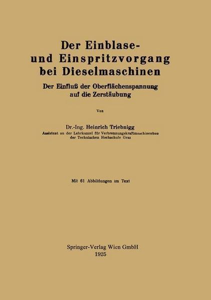 Produktbild: Der Einblase- und Einspritzvorgang bei Dieselmaschinen