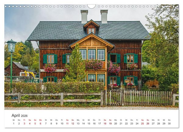 Produktbild: Hallstatt - Die Perle &Ouml;sterreichs (Wandkalender 2026 DIN A3 quer), CALVENDO Monatskalender