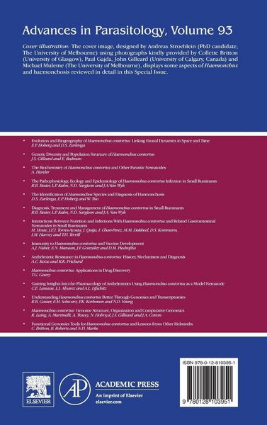 Produktbild: Haemonchus Contortus and Haemonchosis - Past, Present and Future Trends