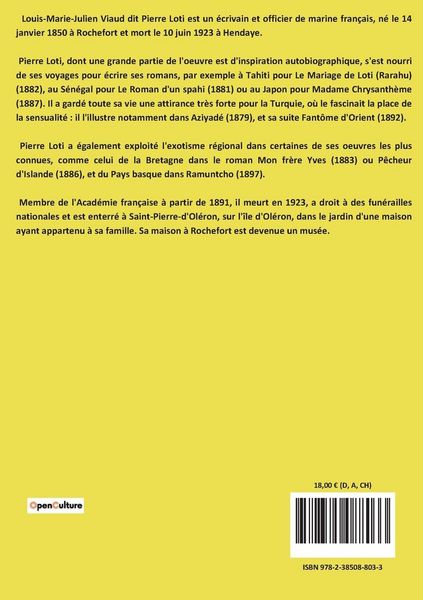 Produktbild: Pierre Loti : Biographie critique