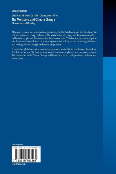 Produktbild: The Monsoons and Climate Change