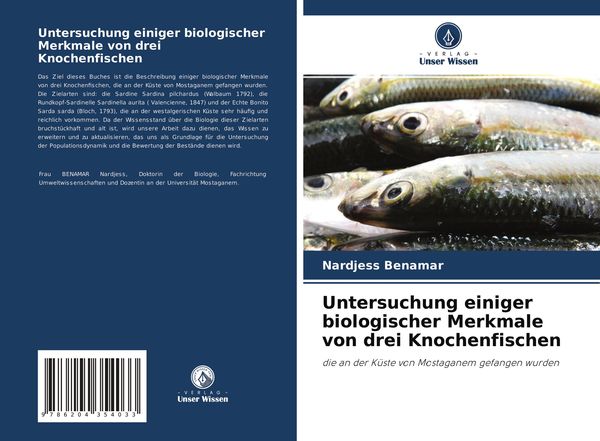 Produktbild: Untersuchung einiger biologischer Merkmale von drei Knochenfischen