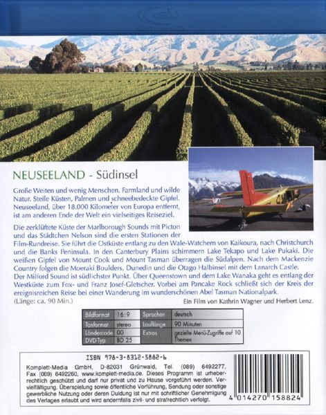 Produktbild: Neuseeland - S&uuml;dinsel - Golden Globe