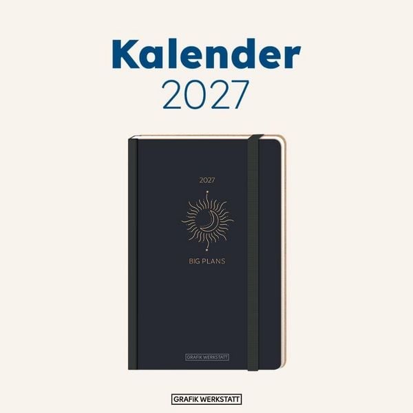 Produktbild: Terminplaner Letterart 2027 Big Plans