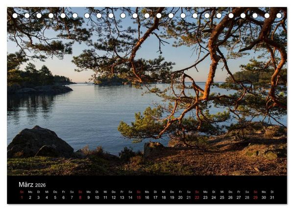 Produktbild: Schweden im Wechsel der Jahreszeiten (Tischkalender 2026 DIN A5 quer), CALVENDO Monatskalender