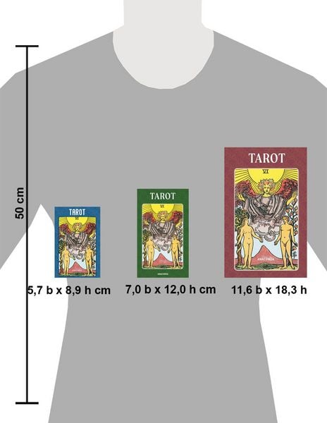Produktbild: Tarot Deluxe. Tarotkarten im extra gro&szlig;en Format