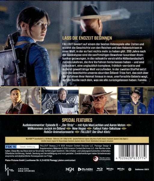 Produktbild: Fallout - Staffel 2 [3 BRs]