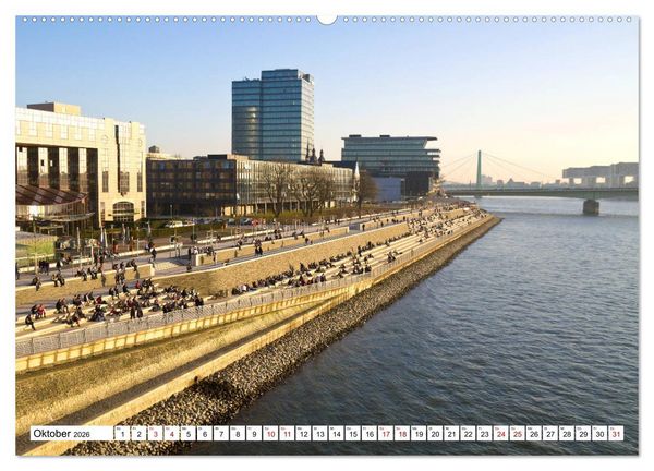 Produktbild: K&ouml;ln - Facetten einer Stadt (hochwertiger Premium Wandkalender 2026 DIN A2 quer), Kunstdruck in Hochglanz