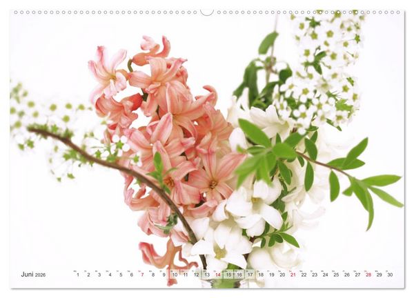 Produktbild: Blumenlust (hochwertiger Premium Wandkalender 2026 DIN A2 quer), Kunstdruck in Hochglanz