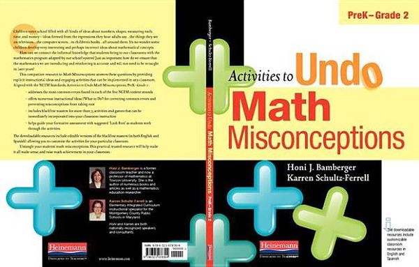 Produktbild: Activities to Undo Math Misconceptions, Prek-Grade 2