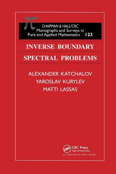 Produktbild: Inverse Boundary Spectral Problems