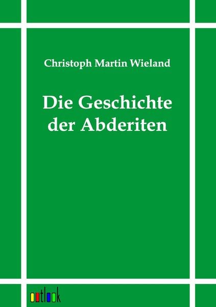 Produktbild: Die Geschichte der Abderiten