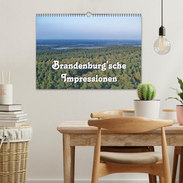Produktbild: Brandenburg'sche Impressionen (Wandkalender 2026 DIN A3 quer), CALVENDO Monatskalender