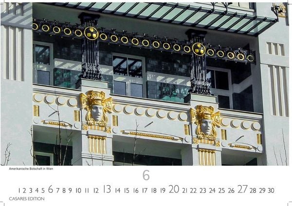 Produktbild: Jugendstil Kalender 2027 &ndash; Wandkalender | Fotokalender Kunst 35x50cm Gro&szlig;format - Stilvolle k&uuml;nstlerische Motiven im Jugendstil f&uuml;r das ganze Jahr.