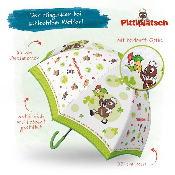 Produktbild: Tr&ouml;tsch Unser Sandm&auml;nnchen Regenschirm Pittiplatsch