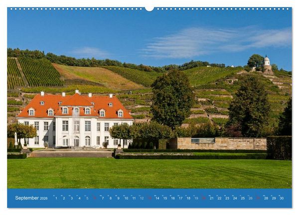 Produktbild: Sachsens Schl&ouml;sser und Burgen (Wandkalender 2026 DIN A2 quer), CALVENDO Monatskalender