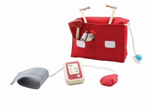 Produktbild: Holz-Spielzeug DOKTOR-SET 6-teilig