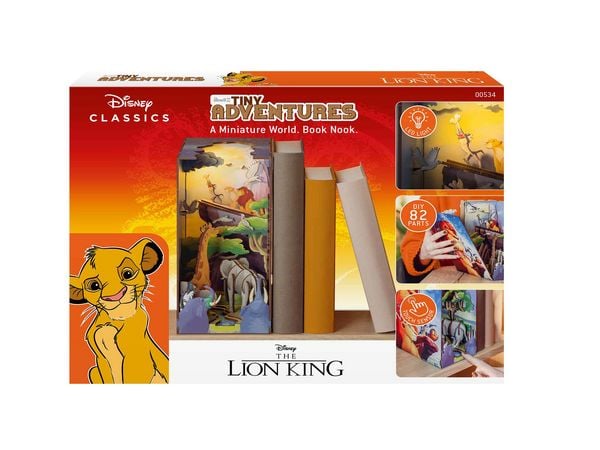 Produktbild: Book Nook DIY B&uuml;cherecke Disney K&ouml;nig der L&ouml;wen