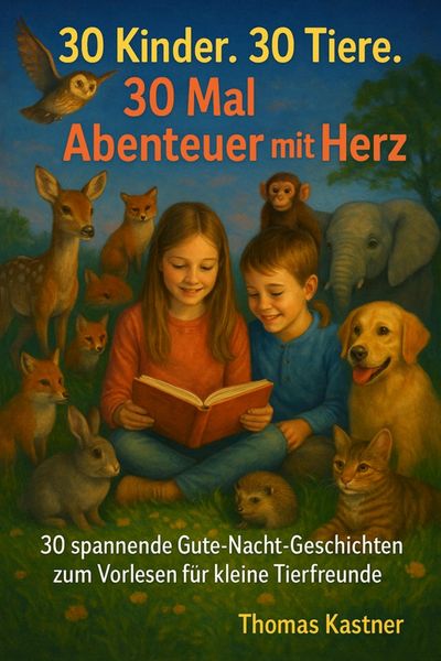 Produktbild: 30 Kinder. 30 Tiere. 30 Mal Abenteuer mit Herz